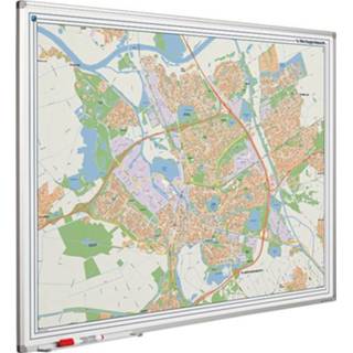 👉 Landkaartbord active Landkaart bord Softline profiel 8mm, Den Bosch 8712752102346