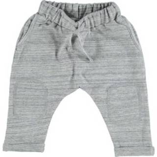 👉 LITTLE Baby Sweatbroek grijs melange