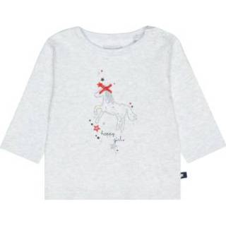 👉 Staccato  Girl s Shirt gebroken wit melange - Wit - Gr.68 - Meisjes