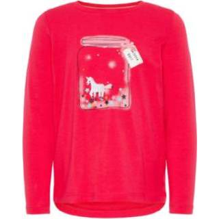 👉 Name it  Girl s lange mouw shirt Racorn virtueel roze - Roze/lichtroze - Gr.110 - Meisjes