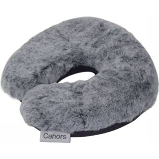 👉 Nekkussen middengrijs Cahors Neck Pillow Rabbit Fleece