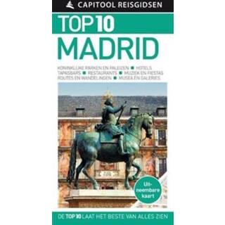 Active rice Capitool Top 10 Madrid + uitneembare kaart 9789000356560