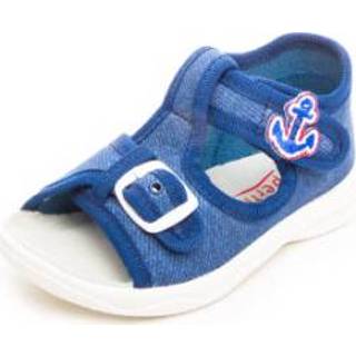 👉 Superfit  Slipper Polly Ocean - Blauw - Gr.26 - Jongen