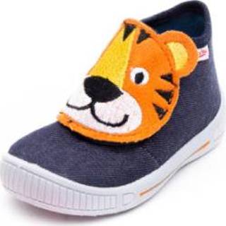 👉 Superfit  Slipper Bully Tijgerblauw - Blauw - Gr.25 - Jongen/Meisjes