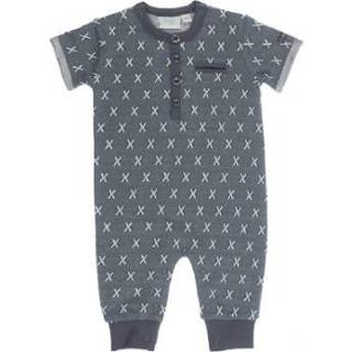 👉 Feetje Pyjama's Glimlach met korte mouw met antraciet patroon