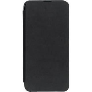 👉 Portemonnee zwart kunstleer unicolor unisex Flip Wallet Booktype voor de Samsung Galaxy A10 - 8809236083144