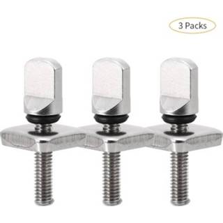 Longboard steel 2PCS / 3PCS Tool-free Stainless Fin Screws and Plate No Tool Surfboard