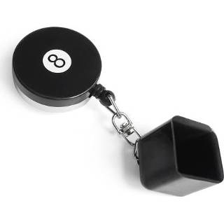 Cue Chalk Clip Snooker Billiards Holder Retractable Pool Case with