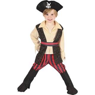 Zwart Piraat Rocco kostuum