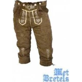 👉 Lederhose Suede Leder bruin Lederen Markus