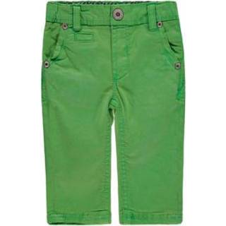 👉 Steiff  Boys Broek, groen - Groen - Gr.116 - Jongen
