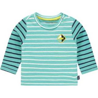 👉 Noppies  Overhemd met lange mouwen Aqua Splash op de oever van de rivieroever - Turquoise - Gr.86 - Jongen