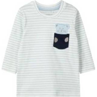 👉 Shirt blauw katoen mix pasgeborene jongens Name it Boys Dego met lange mouwen skyway 5713753025484