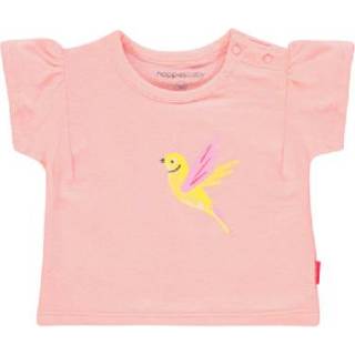 👉 Noppies  T-shirt Silvis Impatiens Roze - Roze/lichtroze - Gr.86 - Meisjes