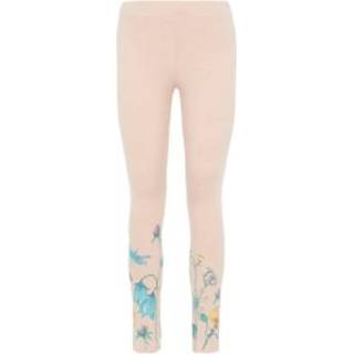 👉 Name it  Legging Halisa aardbeiencrème met legging Halisa - Roze/lichtroze - Gr.110 - Meisjes