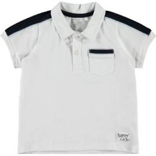 👉 Name it  Boys Poloshirt Helder Wit - Gr.110 - Jongen