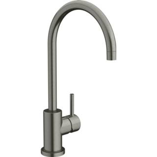 👉 Keukenkraan staal metaal Mengkraan BWS Allie Hoge en Gebogen Uitloop Waterbesparend 8719304397632