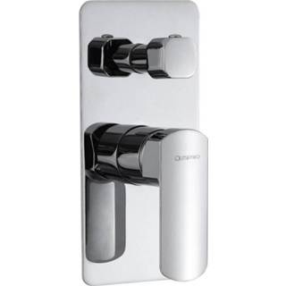 👉 Douchekraan chroom messing mengkraan mixona bouw hendel keramisch Inbouw Sapho Afbouwdeel 2-weg (incl. inbouwdeel) 8590913825767