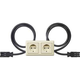 👉 Wandcontactdos GIRA wandcontactdoos 2-voudig randaarde sn t10zwm Standaard 55 4010337016182