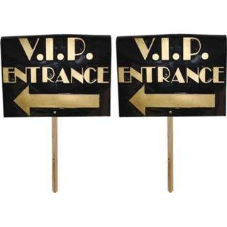 👉 Feestbord 2x Feest bord V.I.P. entrance