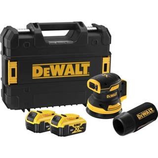 👉 Excenterschuurmachine active DeWALT DCW210P2 18V Li-ion Accu set (2x 5.0Ah accu) - 125mm 5035048711729