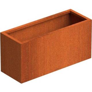 👉 Plantenbak SENZZO cortenstaal 80 x 30 40 cm