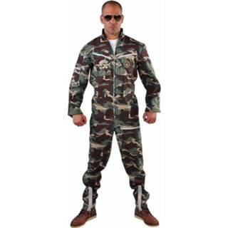 👉 Leger kostuum camouflage