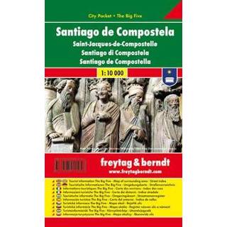 👉 Santiago de Compostela, Stadtplan 1:10.000, City Pocket + The Big Five 9783707911053
