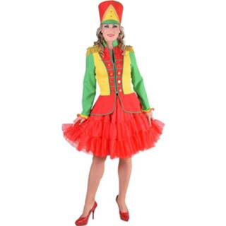 👉 Burlington rood vrouwen Carnavals dames jasje