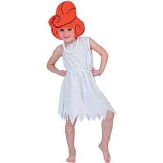 👉 Jurk wit Wilma jurkje Flintstone