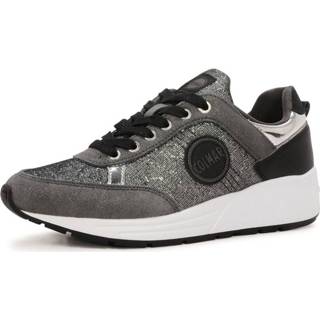 👉 Sneakers vrouwen zilver leer Colmar travis punk 140 sneaker 8050666018538