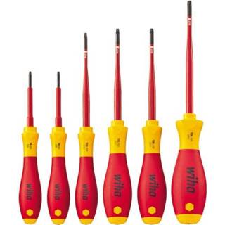 👉 Schroevendraaierset TORX SoftFinish electric slimFix 6-delig 36558 Wiha