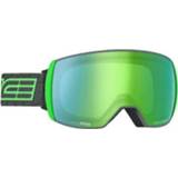 👉 Skibril unisex Salice Skibrillen 605 DARWF ANTRACITE/RW VERDE 8023929023129