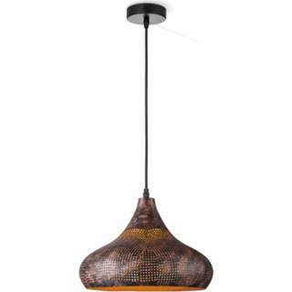 👉 Hanglamp bruin metaal vintage binnen plafond HOME SWEET rusty B Ø 30 cm 8718808022538