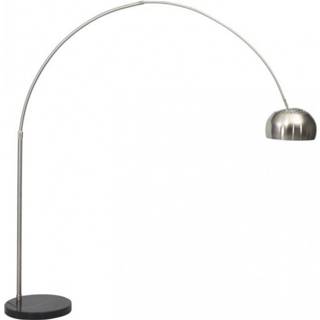 👉 Vloerlamp staal mat HOME SWEET big-o-space ↕ 210 cm 8715582966409