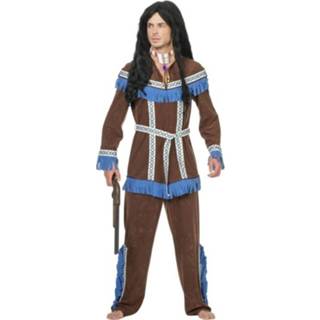 👉 Indianen kostuum blauw Tenderfoot