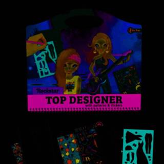 👉 Schetsboek Toi-Toys TOP DESIGNER fashion met stickers 8719904461337