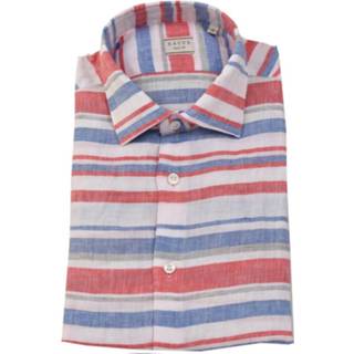 👉 Casual overhemd male rood