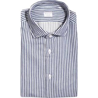 👉 Overhemd unisex blauw tailor fit