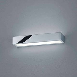👉 Spiegellamp chroom metaal warmwit a+ helestra c voorschakelapparaat Theia LED spiegellamp, verchroomd, 30cm