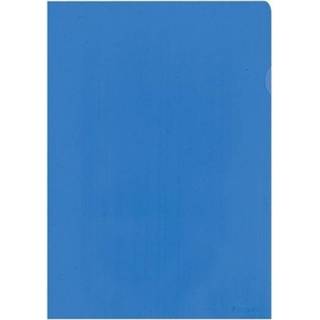 👉 Opbergmap active blauw kunststof 10x Tekeningen A4