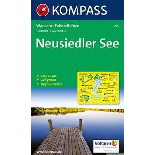 KOMPASS Wanderkarte Neusiedler See 9783854911166