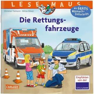 👉 LESEMAUS 158: Die Rettungsfahrzeuge 9783551080585