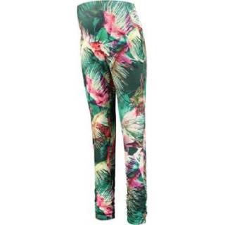 👉 Groen katoen mix positiekleding LOVE2WAIT Moederschapsbroek Hawaï - Gr.Positiekleding 8718541105383