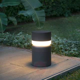 👉 Warmwit lorefar donkergrijs a+ grijs drukgegoten aluminium LED sokkellamp Sete,