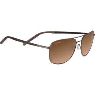 👉 Groen bruin grijs metaal glas male zwart Serengeti Spello-8800-58