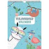 👉 Verjaardagskalender - Trendy animals. Paperback 9789044756098