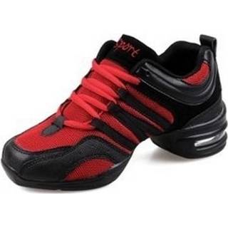 👉 Dans schoen vrouwen rood Zachte bodem mesh ademend moderne schoenen verhogen voor schoenmaat: 37 (rood) 6922814229672