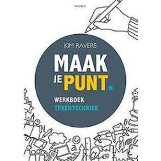 👉 Werkboek Maak je punt, tekentechniek. Praktische oefeningen voor het maken van zakelijke tekeningen, Ravers, Kim, Paperback 9789461263667
