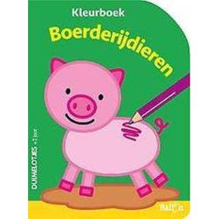 Kleurboek Boerderijdieren kleurboek. Paperback 9789403214252